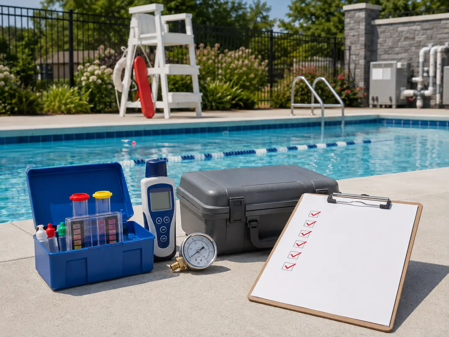 August Commercial Pool Checkup: 7 Areas to Review